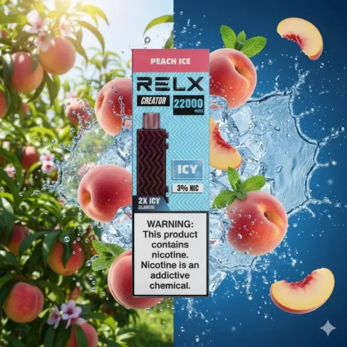 RELX積木Creator 22000口電子煙悅刻一次性拋棄式電子菸