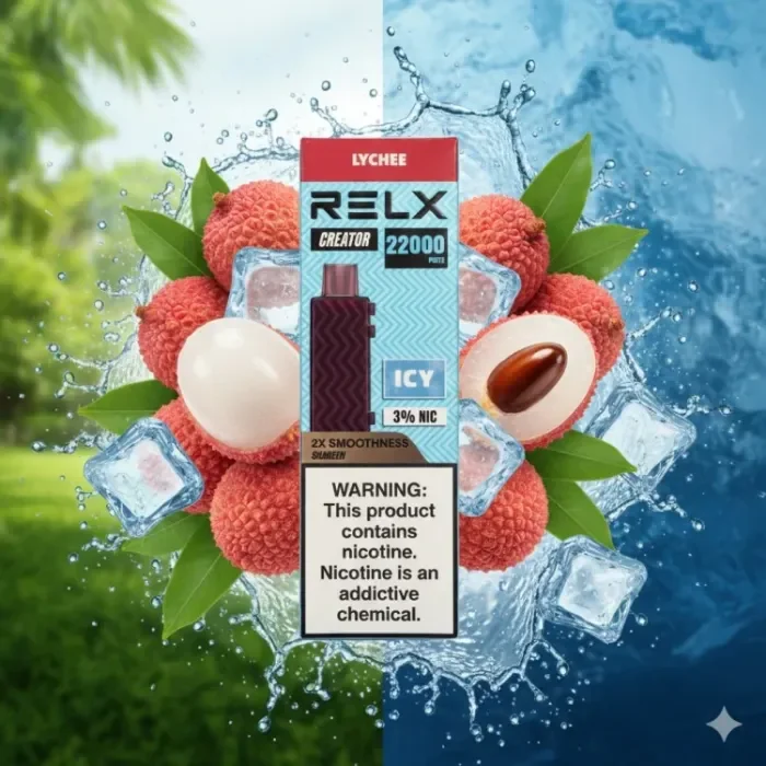 RELX積木Creator 22000口電子煙悅刻一次性拋棄式電子菸